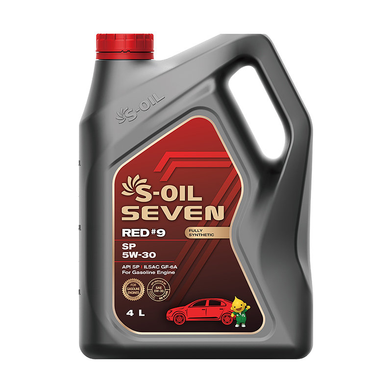 S-OILSevenRed#9SP5W30,4л